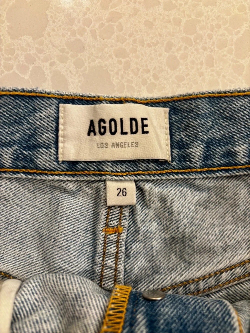 Agolde Parker Long Shorts - Swapmeet